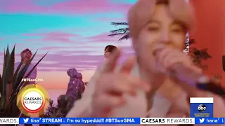 BTS performs DYNAMITE on GOOD MORNING AMERICA(GMA)2021#BTS#BUTTER