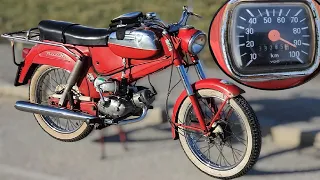 70cc Gebläsetuning: 95km/h mit original Optik 👀🤯 (Puch VZ50 4gg.)