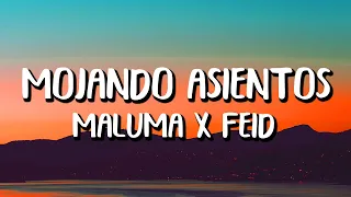Maluma x Feid - Mojando Asientos (Letra/Lyrics)