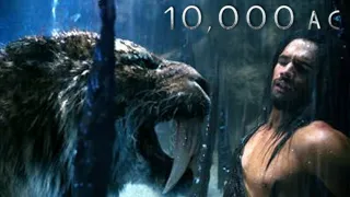 10,000 A.C [2008] - Smilodon Screen Time