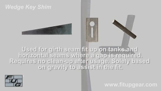 Fit Up Gear® Wedge Key Shim