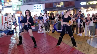 FRIDAY. BLACK MIST: ALINA, OLGA & HARANG. BEAUTIFUL CLASSY PERFORMANCE. HONGDAE FESTIVAL STREET.