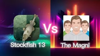 Stockfish 13 (3389) vs The Magni (impossible) . Can Magnus beat Stockfish 13 ?
