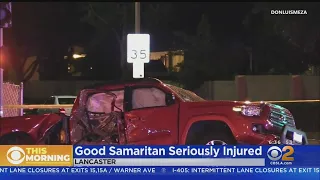 Good Samaritan Seriously Hurt While Trying To Help Motorcyclist In Fatal Crash