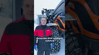 Aurausvideo 2024’ valmistelut meneillään Jyväskylässä ja Kempeleellä. #valtra #traktori #fmg