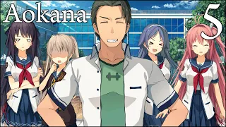Aokana (Visual Novel) - Part 5 | Flare Let's Play | Four Rhythms Across the Blue, Practice & Rivalry