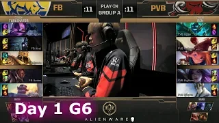 1907 Fenerbahçe vs Phong Vũ Buffalo | Day 1 Play-Ins of LoL MSI 2019 | FB vs PVB