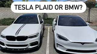 Tesla plaid | test driving my friend’s car (video partially in Russian and English) Тесла плейд