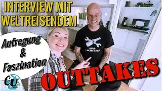 OUTTAKES | Interview mit einem Motorradweltreisendem // Aufregung und Faszination