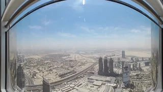 360 View from Burj Khalifa