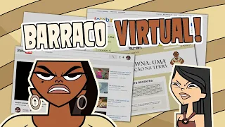 E se a Leshawna e a Heather brigassem pela Internet? (De Forma Exagerada) - Animação!