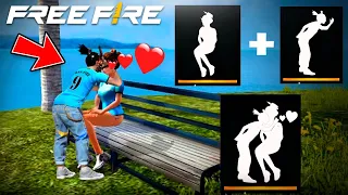 RETO: ENTRE A LA ZONA SOCIAL PARA HACER EMOTES DE DUO CON MI NOVIA COLOMBIANA FREE FIRE!!