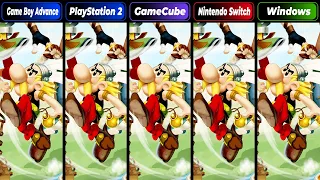 Asterix & Obelix XXL | PS2 - GameCube - GBA - PC - Nintendo Switch | Graphics Comparison