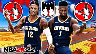 ZION WILLIAMSON & JA MORANT BUILDS FORM an UNSTOPPABLE DUO in NBA 2K22