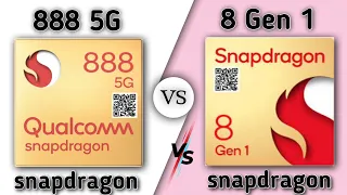 Snapdragon 888 5G vs Snapdragon 8 Gen 1 | TECH TO BD