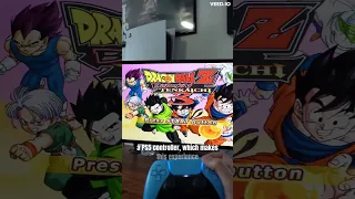 I Played Dragon Ball Z Budokai Tenkaichi With A PS5 Controller...