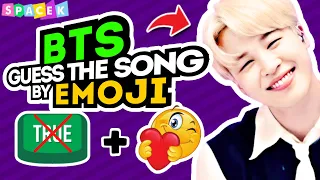 GUESS THE BTS SONG BY EMOJI 2023 💖 🎶 SpaceK | K-POP QUIZ | K-POP GAME | BTS QUIZ | BTS GAME