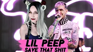 LIL PEEP - SAVE THAT SHIT | РЕАКЦИЯ ВАМПИРА