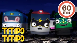 [1 घंटा] TITIPO TITIPO🚂 l सर्वश्रेष्ठ एपिसोड संग्रह #2 l Hindi Cartoons l टीटीपो टीटीपो हिंदी