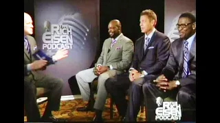 Rich Eisen visits with the Triplets-Emmitt Smith, Troy Aikman & Michael Irvin (2012)