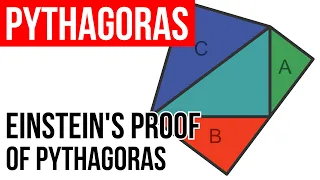 Einstein's proof of Pythagoras theorem