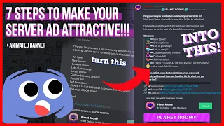 How to Make An ATTRACTIVE Server Advertisement!!!