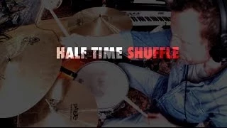 DRUM LESSON: Half Time Shuffle (Purdie, Bonham, Porcaro)