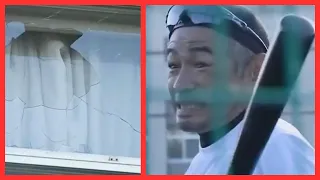 Ichiro Smashes Window With Home Run While Coaching