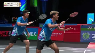 Badminton 7 Menit: Bagas/Fikri (INA) Vs Rankireddy/Shetty (IND) R16 All England Open 2024 #badminton