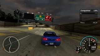 Need for Speed Underground 2 - Nissan Skyline extreme engine package sound mod