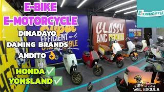 BAGONG TUKLAS NA E BIKE SHOP | BRANDED E SCOOTERS NAKA SALE | ESCOOTERY