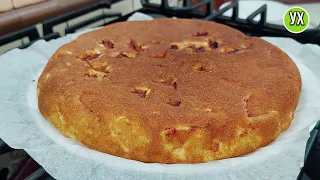 Velvet 🍏 cake WITHOUT OVEN! 5 minutes for dough, frying pan and baking 👍