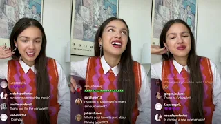 olivia rodrigo - SOUR Prom after party (Instagram Live June 30th 2021)