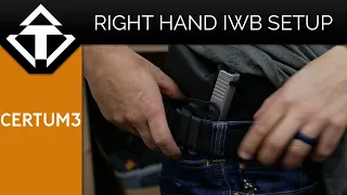 CERTUM3 | Setup up for IWB Hip carry | RIGHT HAND