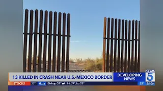 SUV in Imperial County crash where 13 died came through hole in border fence
