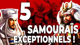 5 SAMURAÏS which marked the HISTORY OF JAPAN !