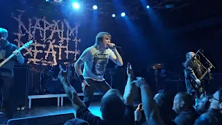 Napalm Death live - From Enslavement to Obliteration, Wien Arena - 15.2.2024