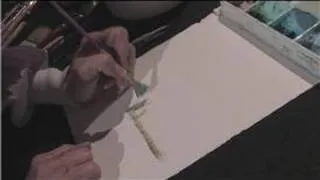 Watercolor Painting : Grass Painting Techniques