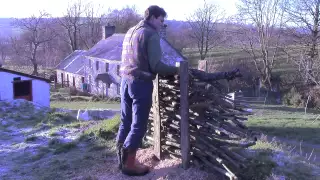 Cutting Small Branches for Firewood quickly (How to)