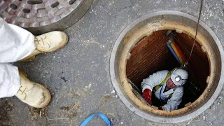 Strange Object Bigger Than The Leaning Tower of Pisa Has Been Growing Inside A Sewer For Years