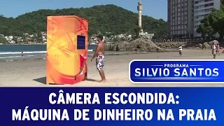 Câmera Escondida: Máquina de dinheiro na praia