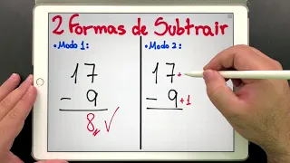 ⚠️ 2 Maneiras de SUBTRAIR Rapidamente! 📖 Livro do Procopio SOU PÉSSIMO EM MATEMÁTICA