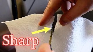 Have you sharpened your knife correctly? FIND OUT