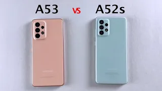 SAMSUNG A53 vs A52s | SPEED TEST