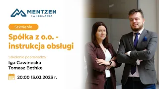 Spółka z o.o.- instrukcja obsługi