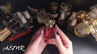 АСМР мои парфюмы, Эйвон и другие, липкий близкий шепот • ASMR парфюмерия Avon, видео для мурашек