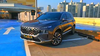 Машина нашего клиента Hyundai Santa-Fe в топовой комплектации прямиком из Кореи