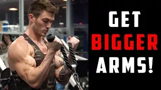 Biceps & Triceps Workout - 8 Arm Exercises for Bigger Arms! | V SHRED