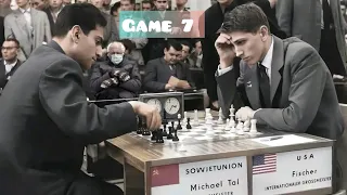 Bobby Fischer vs Mikhail Tal • Game 7