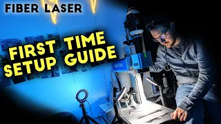 How to Set Up A New Fiber Laser or Lens | 2021 UPDATED | Laser Engraving First Time Setup